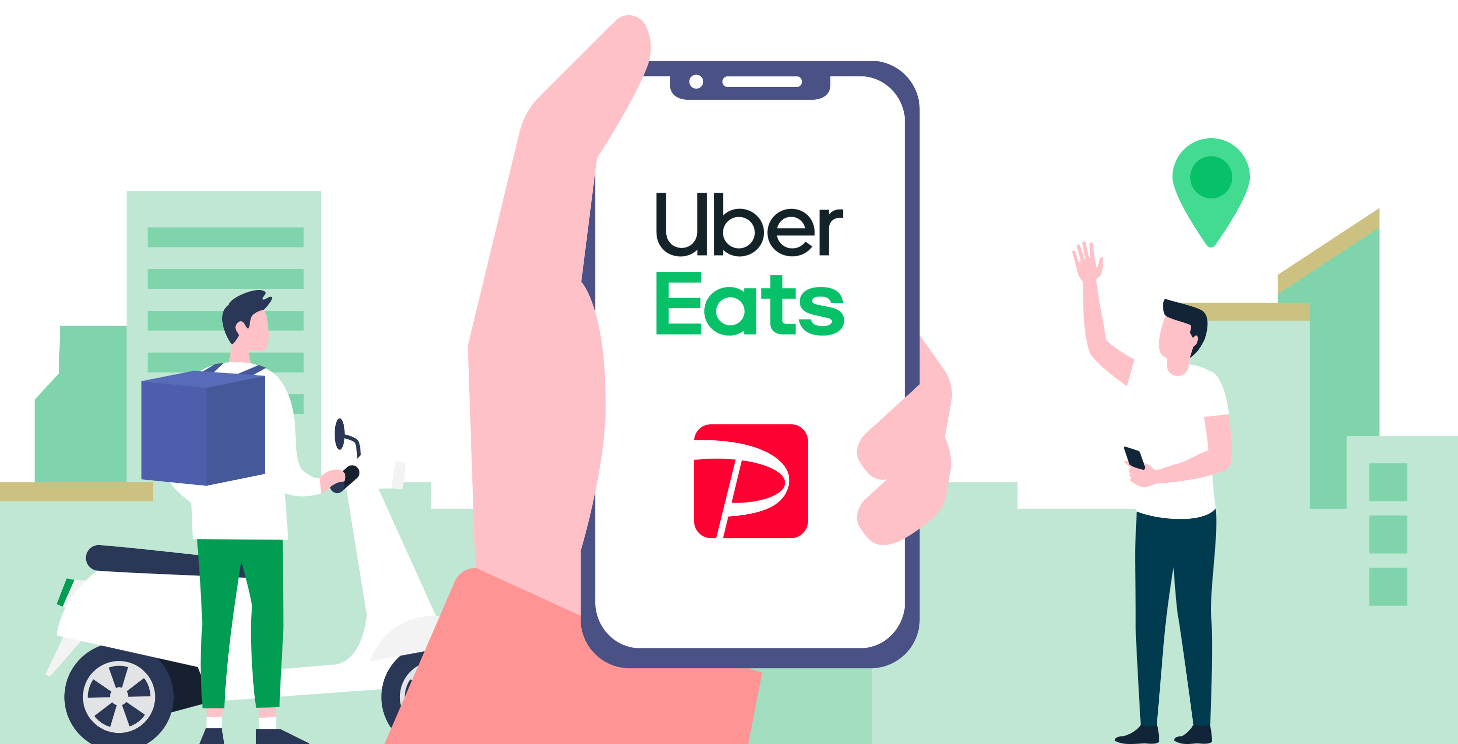 PayPayの「ミニアプリ」で、Uber Eatsの迅速・柔軟なフードデリバリーをご提供